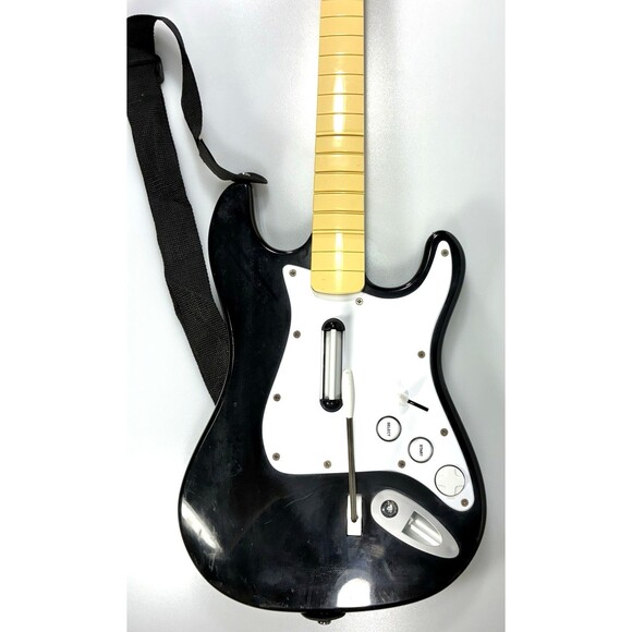 Harmonix Rock Band Fender Stratocaster Wireless Guitar #822151 No Dongle Tested - Picture 2 of 10